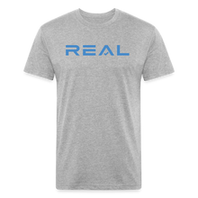 Load image into Gallery viewer, Fitted Cotton/Poly T-Shirt by Next Level - heather gray