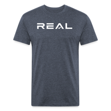 Load image into Gallery viewer, White Logo - heather navy