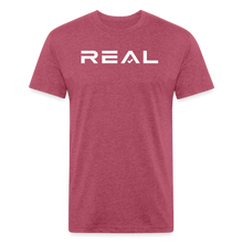 Load image into Gallery viewer, White Logo - heather burgundy