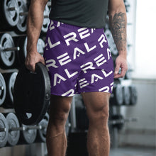 Load image into Gallery viewer, Pattern shorts purple