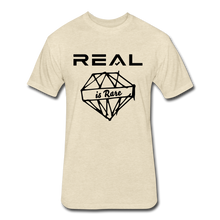 Load image into Gallery viewer, Men&#39;s &#39;Real is Rare&#39; BL Tee - heather cream
