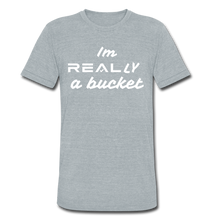 Load image into Gallery viewer, Bucket script tee - heather gray