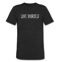 Load image into Gallery viewer, Love yourself Tee - heather black
