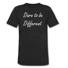 Load image into Gallery viewer, Be different Tee - heather black
