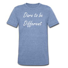 Load image into Gallery viewer, Be different Tee - heather Blue