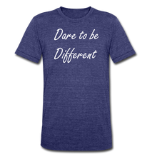Load image into Gallery viewer, Be different Tee - heather indigo