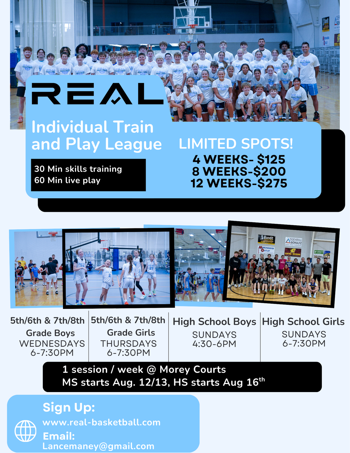 Fall Individual League - 12 week pass