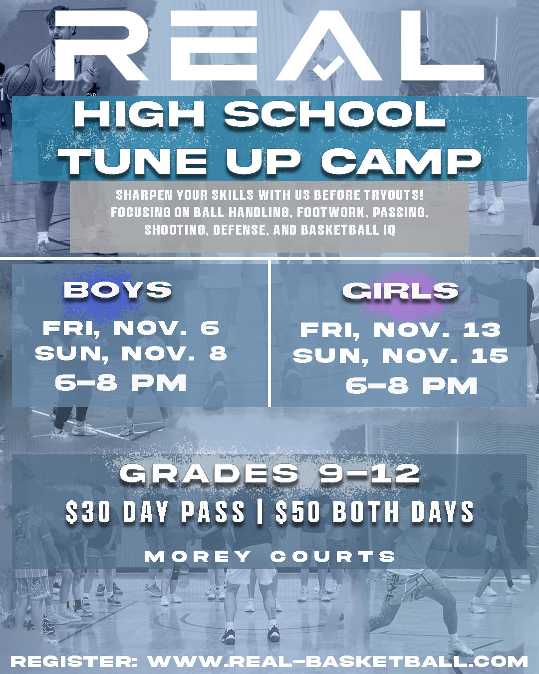 High School Tune Up Camp (Grades 9-12)