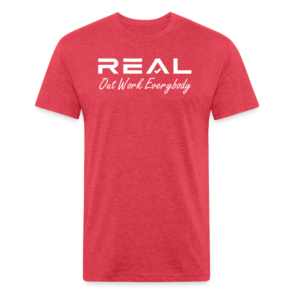 Out Work Everybody - heather red