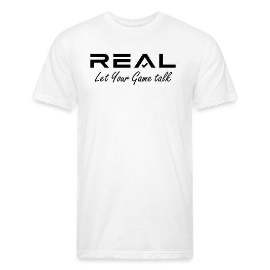 Let Your Game Talk Bk - white
