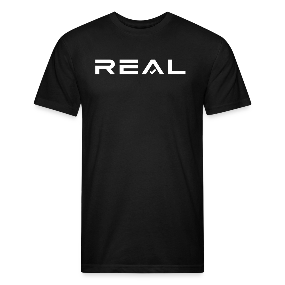 White Logo - black