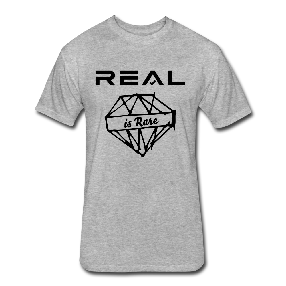 Men's 'Real is Rare' BL Tee - heather gray