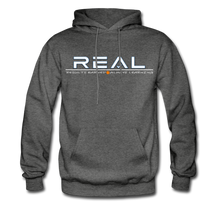 Load image into Gallery viewer, Men&#39;s Hoodie full logo - charcoal gray
