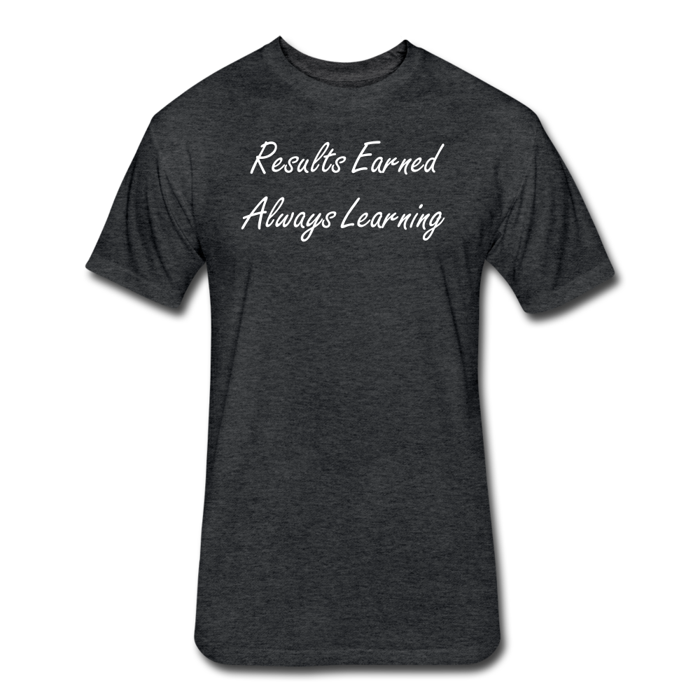 Learning tee - heather black