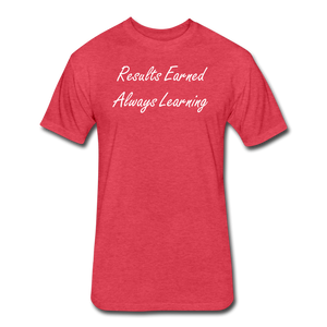 Learning tee - heather red