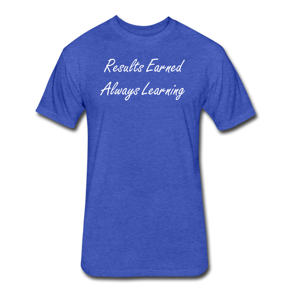 Learning tee - heather royal