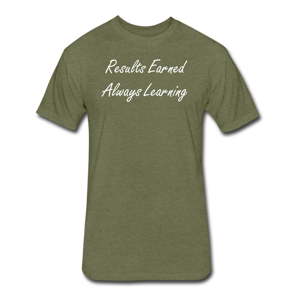 Learning tee - heather military green