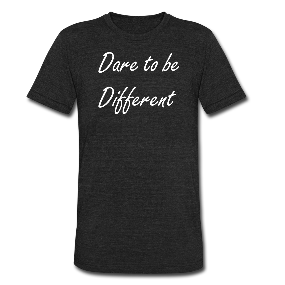 Be different Tee - heather black