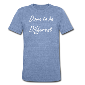Be different Tee - heather Blue