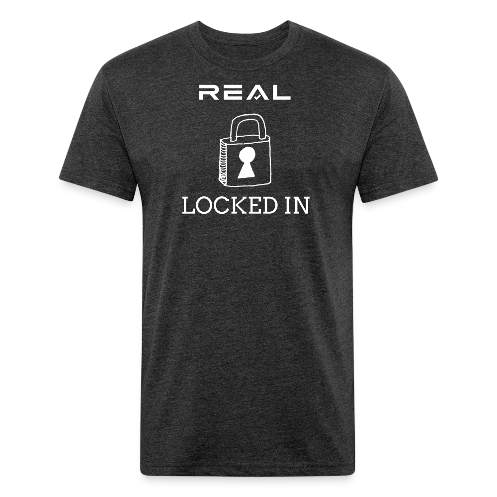 Locked In Tee - heather black