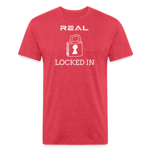 Locked In Tee - heather red