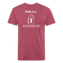 Load image into Gallery viewer, Locked In Tee - heather burgundy
